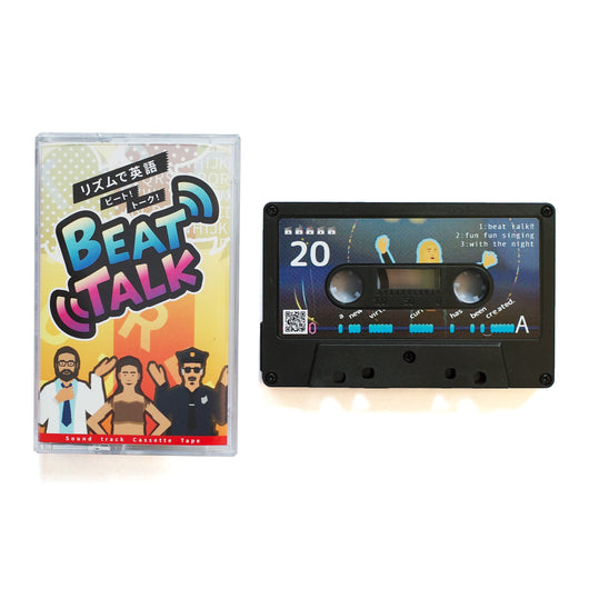 リズムで英語ビートトーク！サウンドトラック・カセットテープ(English rhythm game BeatTalk Track Cassette Tape)